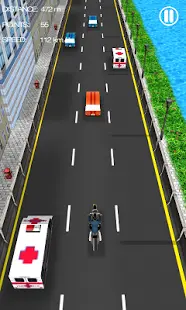 Moto Traffic Driving Screen Shot 1