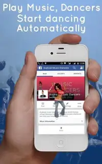 Music Player Dancers on Screen Screen Shot 2