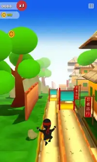 Ninja Runner 3D Screen Shot 0