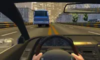 Racing in Car Screen Shot 1