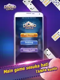 Gaple Of Domino For Indonesia Screen Shot 1