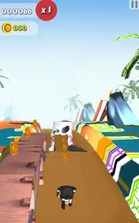 Subway Ninja Run 3D Screen Shot 1