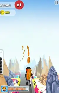 Subway Ninja Run 3D Screen Shot 0