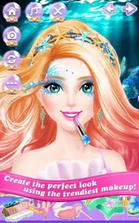 Mermaid Princess: Beauty Salon Screen Shot 1
