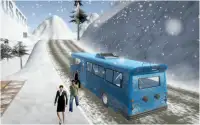 Euro Bus 4x4 Snow Hill Climb Screen Shot 1