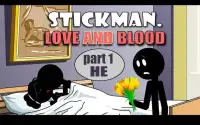 Stickman Love And Blood. He Screen Shot 3