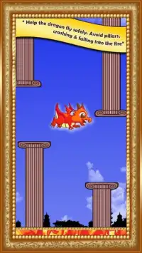 Flappy Flying Dragon Screen Shot 0