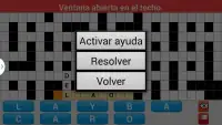 Crosswords spanish Screen Shot 1