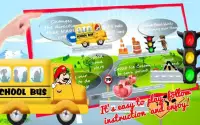Mario and School Bus Screen Shot 1
