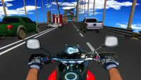 Гонки Moto трафика Rider 2016 Screen Shot 2