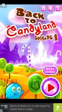 Back to candyland 1 Screen Shot 0