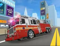 Fire Truck Racer: Chicago 3D Screen Shot 2