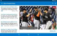 Miami Baseball News Screen Shot 2