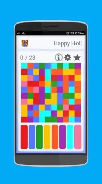 Happy Holi : Puzzle Game Screen Shot 0
