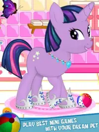 Cute Pony - A Virtual Pet Game Screen Shot 4