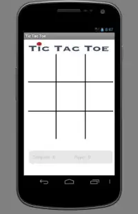 Tic Tac Toe Screen Shot 1
