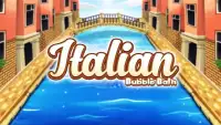 Learn Italian Bubble Bath Game Screen Shot 0
