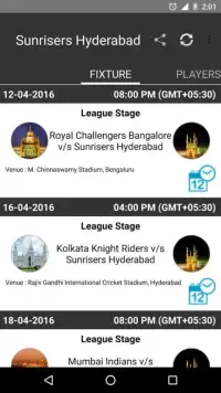 Live IPL 2016 Update, Schedule Screen Shot 11