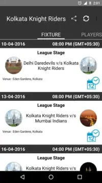 Live IPL 2016 Update, Schedule Screen Shot 13