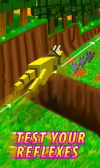 Dino Craft - Minecraft Style Screen Shot 1