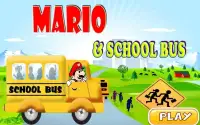 Mario and School Bus Screen Shot 4