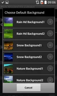 Photo Animated Live Wallpaper Screen Shot 4
