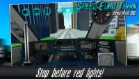 Speed Euro Train Simulator 3D Screen Shot 1