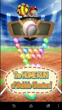 Baseball Bubble Shooter Screen Shot 3