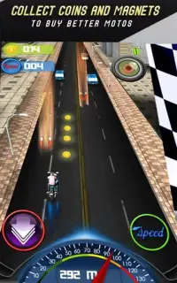 Moto Racer Traffic Rush Screen Shot 8