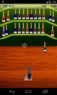 bottle shoot game Screen Shot 0