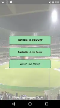 Cricket Tv Aust - Aus vs Sri Screen Shot 1