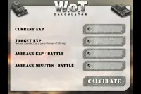 World of Tanks Calculator Screen Shot 0