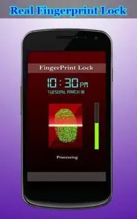 Real Fingerprint Lock Prank. Screen Shot 1