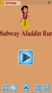 Subway Aladdin Run Screen Shot 2