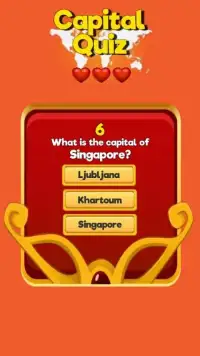 Capital Quiz Screen Shot 5