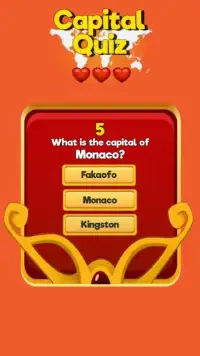 Capital Quiz Screen Shot 4