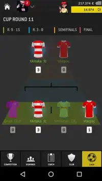 Striker Manager 2016 (Soccer) Screen Shot 4