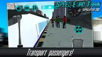 Speed Euro Train Simulator 3D Screen Shot 2