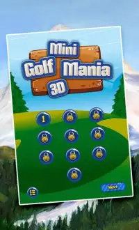 Mini Golf Mania 3D Gratis Screen Shot 7