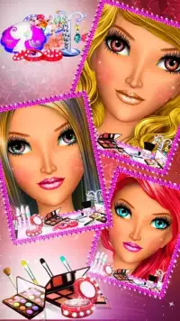 Doll Makeup Salon : Girls Game Screen Shot 1