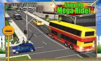 Modern Bus Driver 3D Sim Screen Shot 1