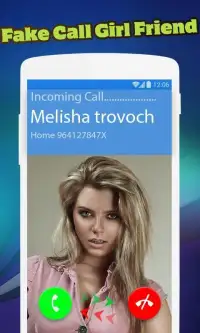 Fake Call Girlfriend Screen Shot 3