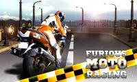 Разъяренный Moto Racing 3D Screen Shot 3