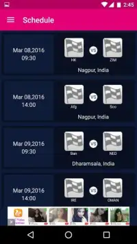 T20 WC 2016 Live Score Updates Screen Shot 3