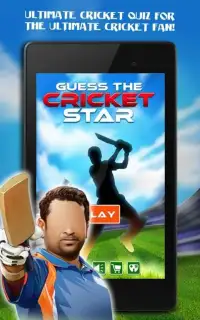 Guess The Cricket Star Screen Shot 5