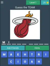 NBA Basketball Ultimate Quiz Screen Shot 9