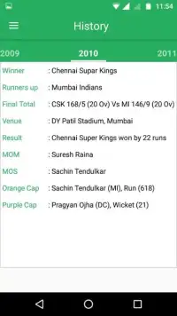 IPL Season 9 - Live Score Screen Shot 5