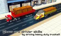 Truck Tycoon Traffic Rider Sim Screen Shot 7