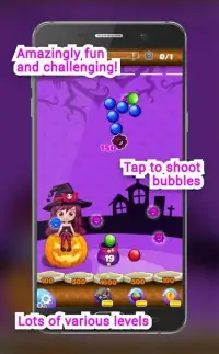 Fun Witch Bubble Blast Screen Shot 2