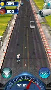 3D Brave Driver Moto Race Screen Shot 0
